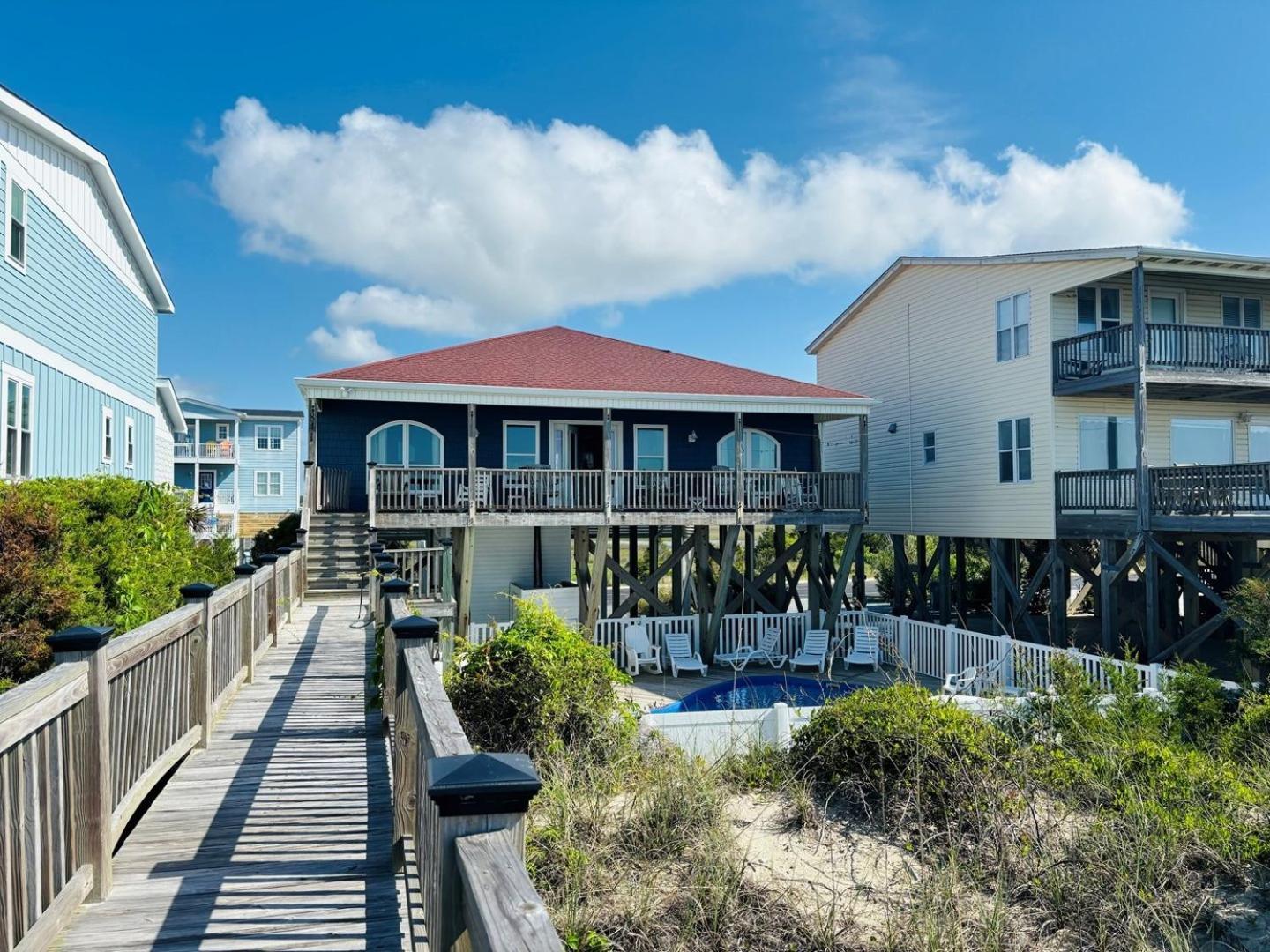 Villa Sea Biscuit Holden Beach Exterior foto